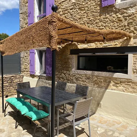 Mas Entierement Renove, à Salazac, Des Deux Vallées, 4 Chambres, 8 Personnes Avec Piscine Privée Сasa de vacaciones *