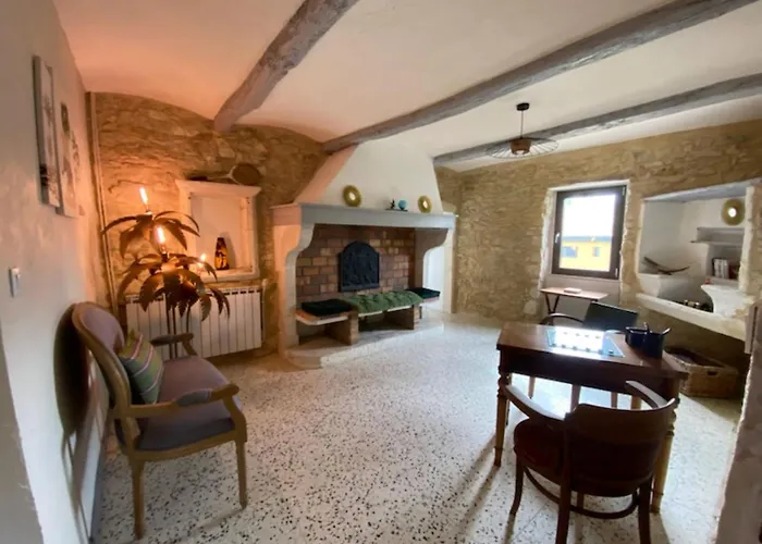 Semesterbostad Mas Entierement Renove, A Salazac, Des Deux Vallees, 4 Chambres, 8 Personnes Avec Piscine Privee Salazac