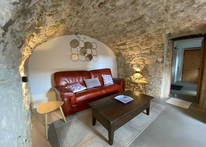 Mas Entierement Renove, A Salazac, Des Deux Vallees, 4 Chambres, 8 Personnes Avec Piscine Privee Semesterbostad *